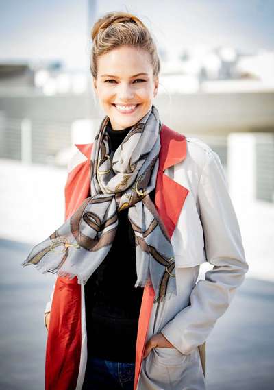 Cavallo Scarf - Pecan