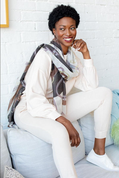 Cavallo Scarf in Espresso