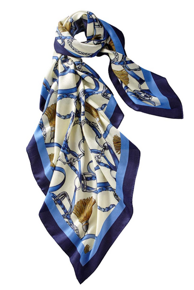 Grande Firenze Scarf in Royal