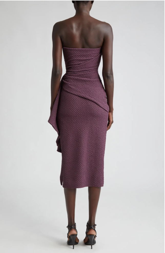 Airi Cloque' Midi Dress