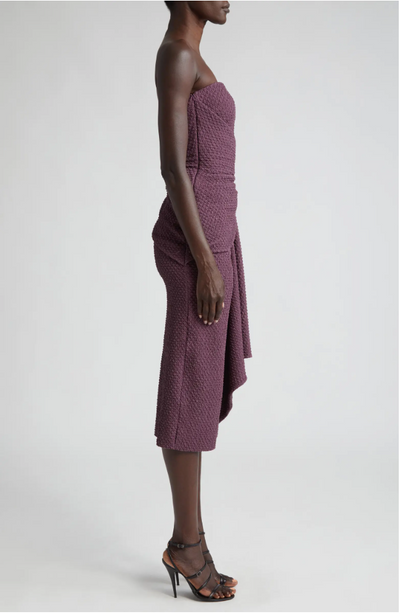 Airi Cloque' Midi Dress