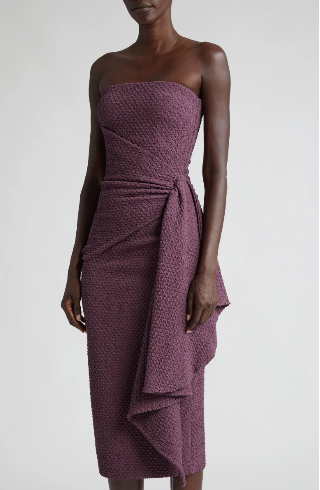 Airi Cloque' Midi Dress