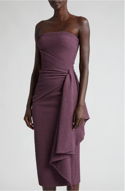 Airi Cloque' Midi Dress