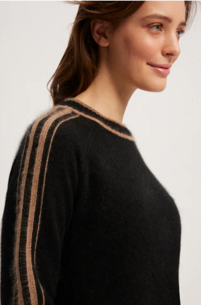 Sleeve Stripe Sweater