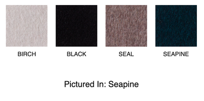 Long Drape Front Coat - Seal