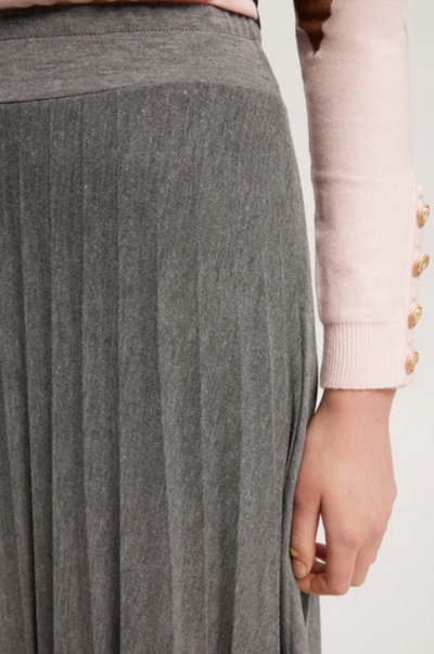 Pleat Skirt - Grey