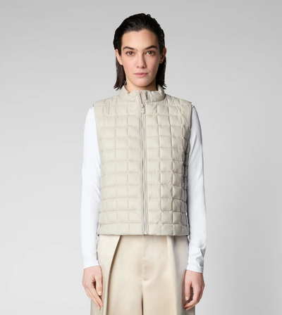 Mira Vest in Rainy Beige