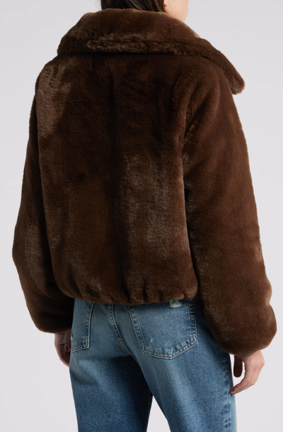 Reversible Jeon Jacket in Teddy Brown