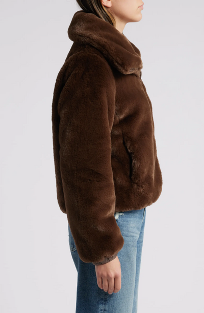 Reversible Jeon Jacket in Teddy Brown