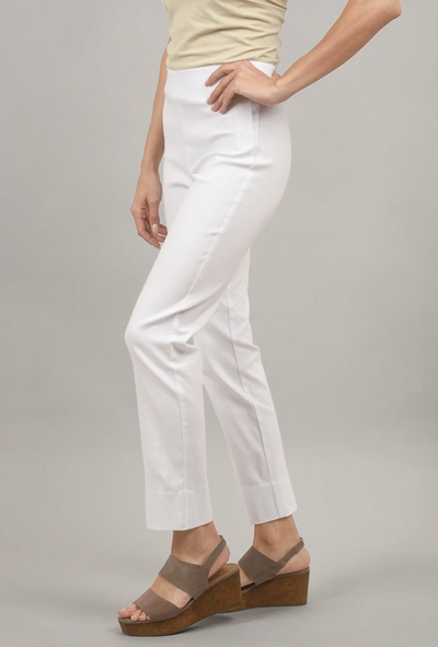 Milo Ankle Pant in White