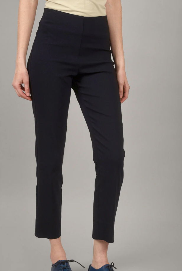 Milo Ankle Pant in Navy