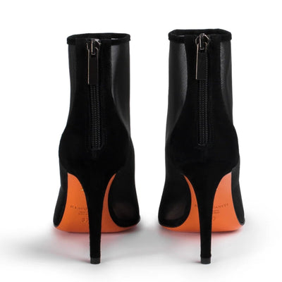 Angelina Boot in Black Suede