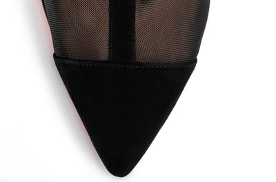 Angelina Boot in Black Suede