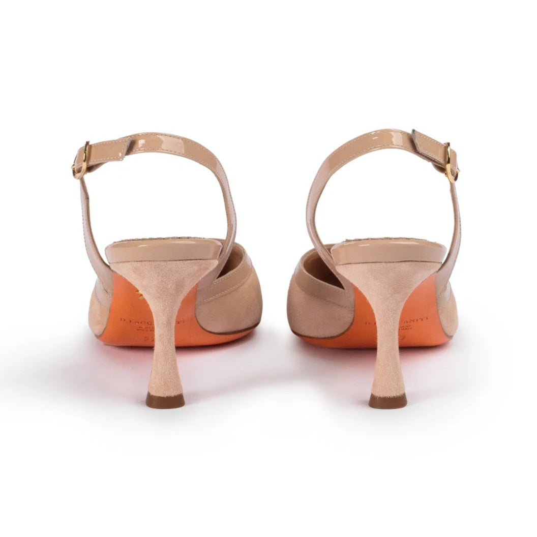 Mia Heel in Beige
