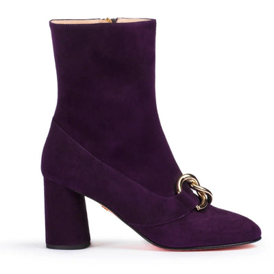 Vittoria Boots in Plum
