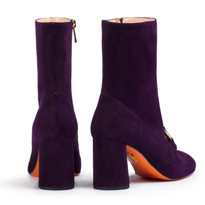 Vittoria Boots in Plum