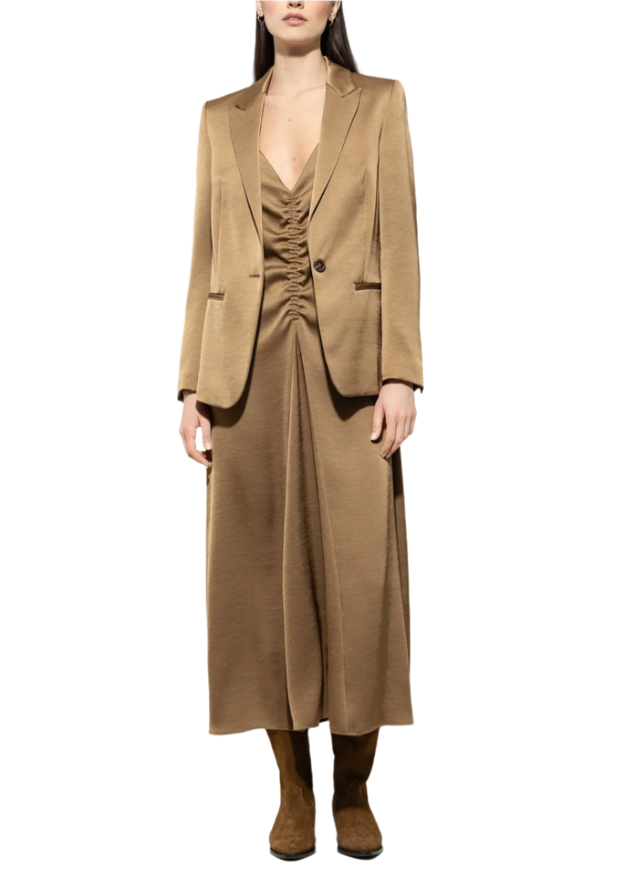 One-button Blazer in Hanf