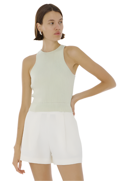 Avery Racer Tank in Mint
