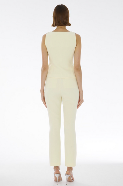 Claire Cigarette Pants in Butter