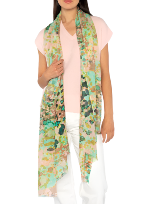 Glimmer Print Scarf in Multi