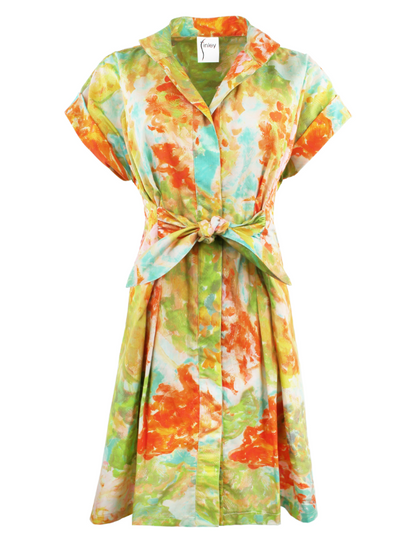 Rocky Dress in Monet Print