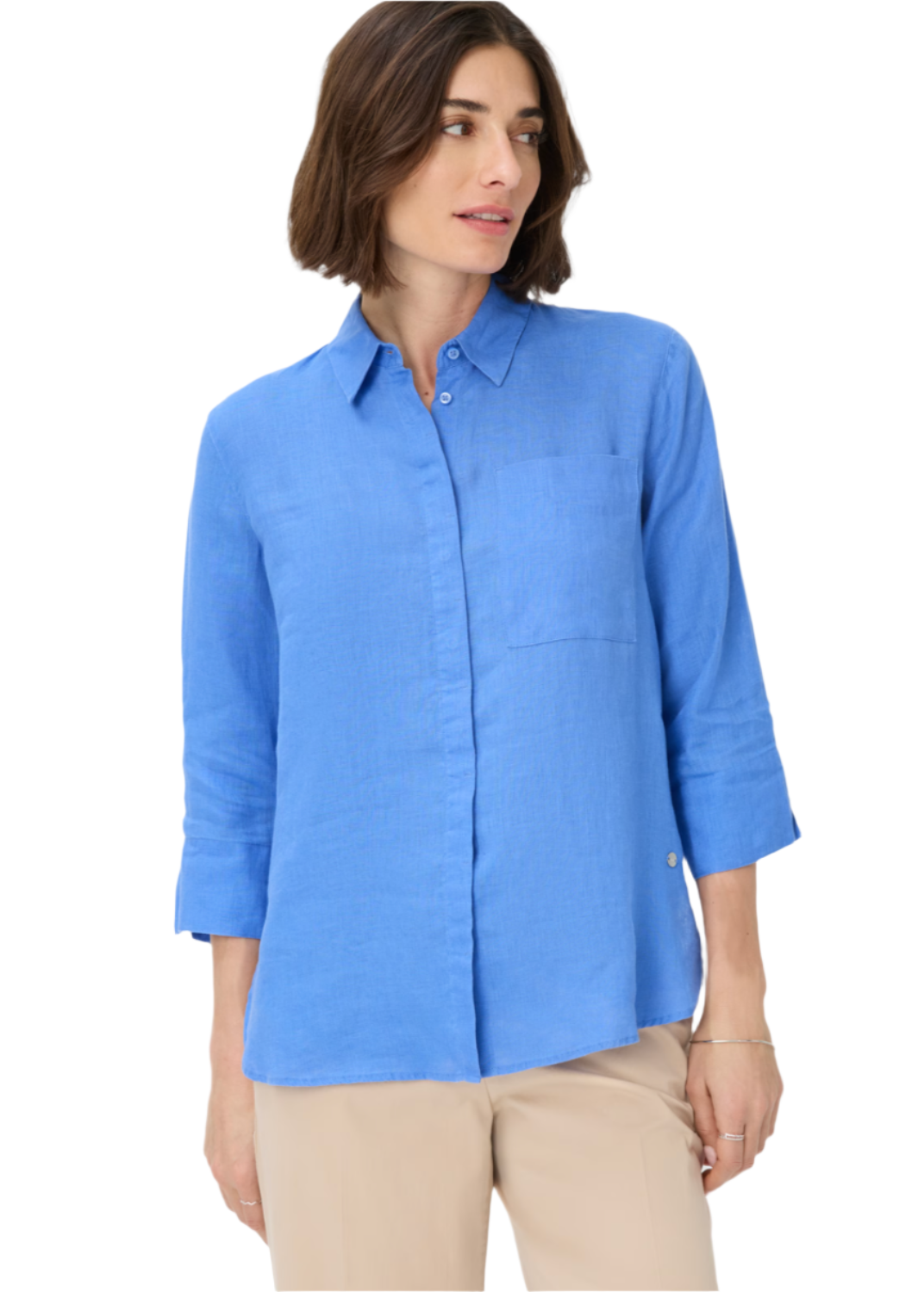 Vicki Blouse in Sapphire Blue