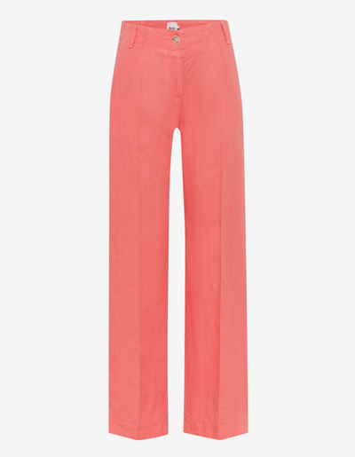 Maine Wide Leg Linen Pant in Watermelon