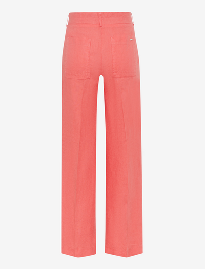 Maine Wide Leg Linen Pant in Watermelon