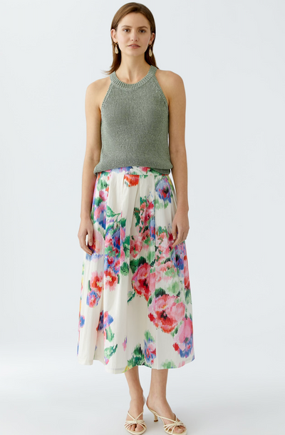 Knitted Tank Top in Sage