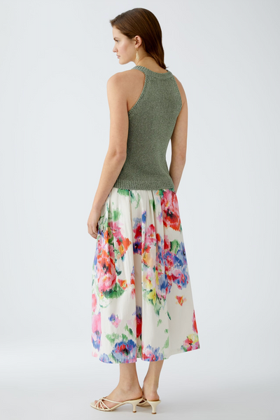 Knitted Tank Top in Sage