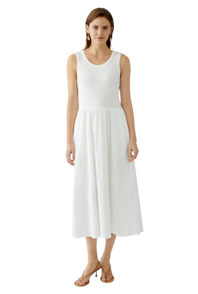 Maxi Dress in Cloud Dancer