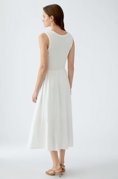 Maxi Dress in Cloud Dancer
