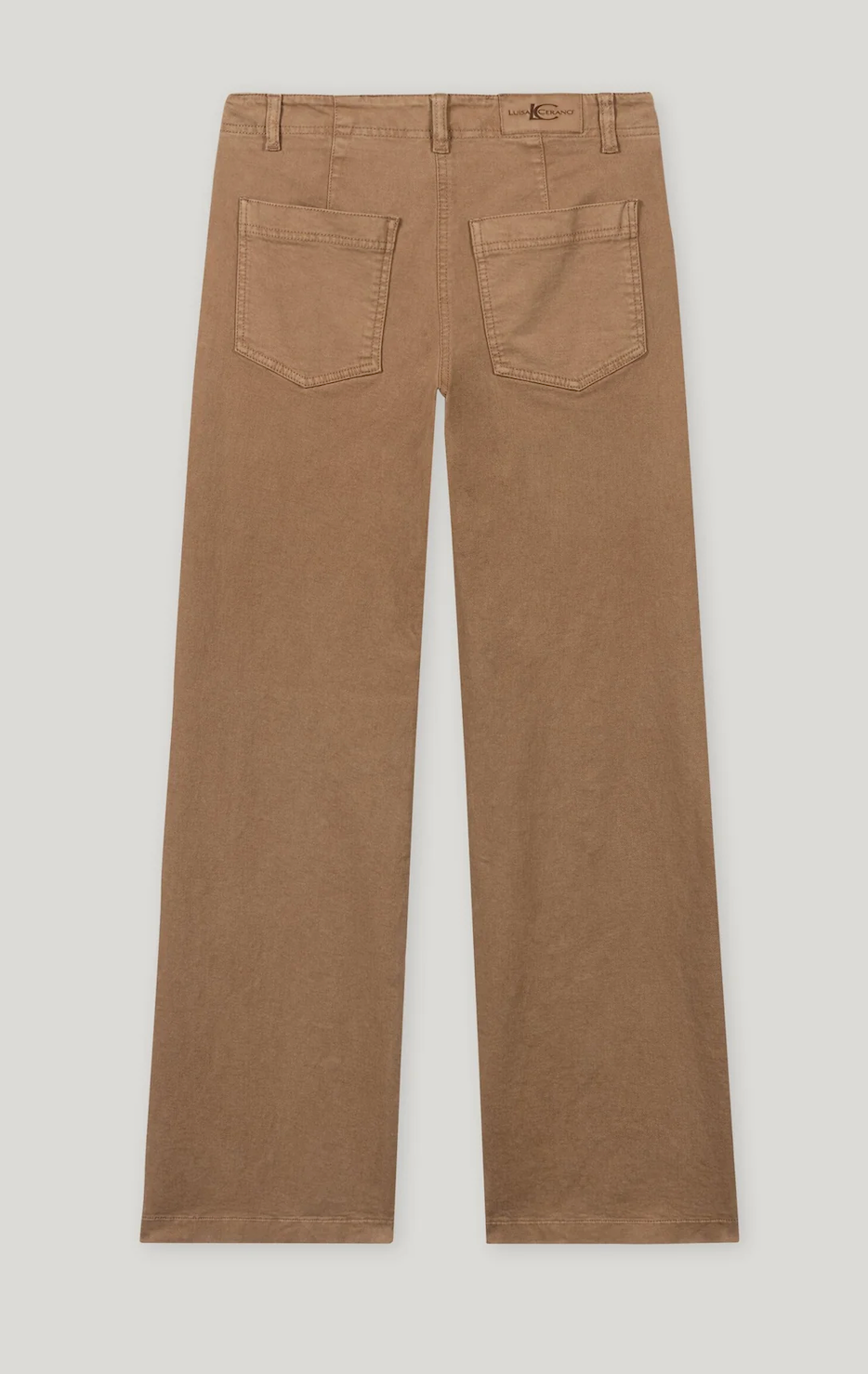 Authentic Wide-Leg Denim in Hanf
