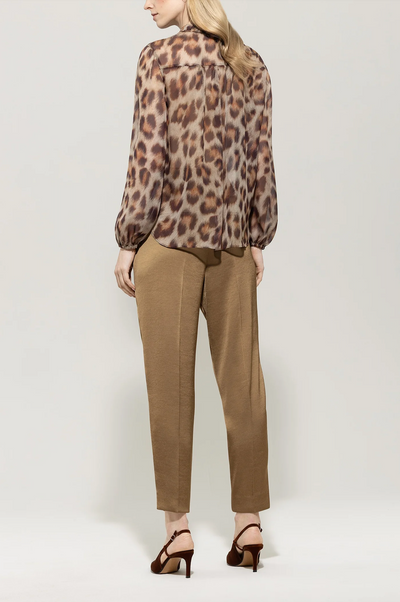 Satin Trouser Pants in Hanf