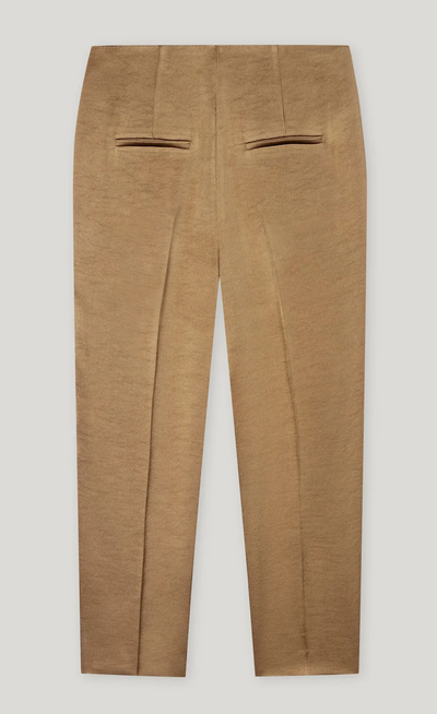 Satin Trouser Pants in Hanf