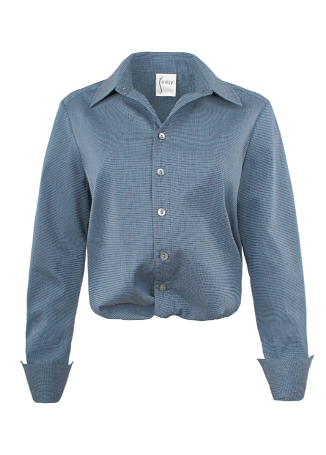 Moxie Shirt in Indigo Dark Denim