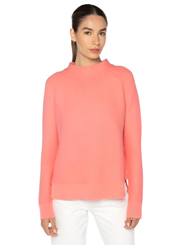 Garter Funnel in Coral