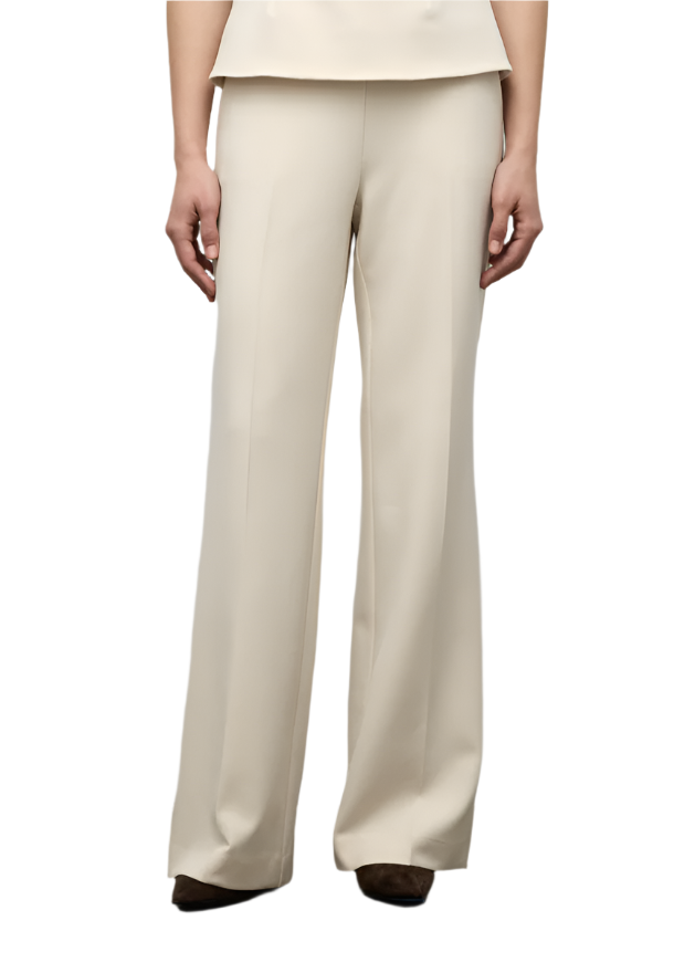 Fit & Flare Pant in Bone