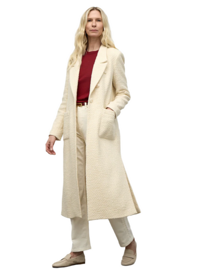 Long Coat in Natural