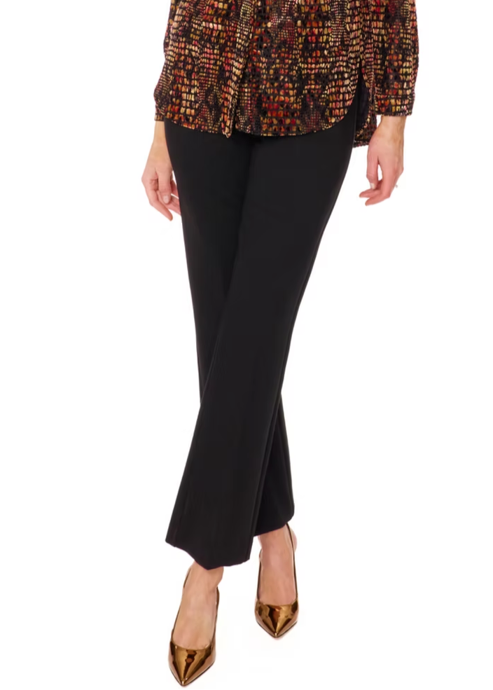 Flare Leg Pant in Black