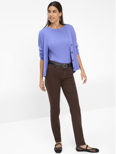Shakira Pant in Dark Chocolate