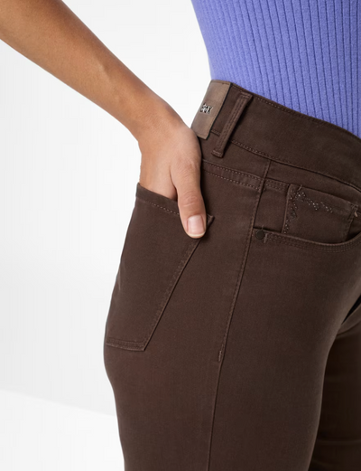 Shakira Pant in Dark Chocolate