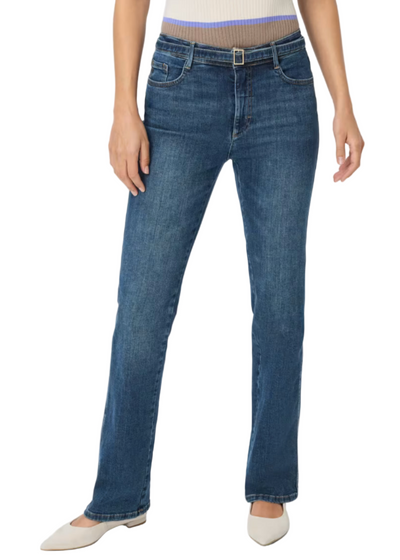 Mary Five Pocket Jean in Used Stone Blue