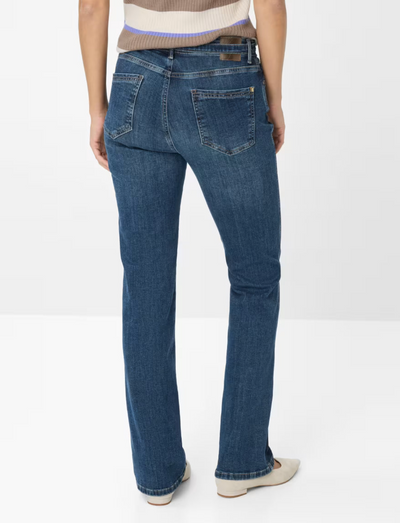 Mary Five Pocket Jean in Used Stone Blue