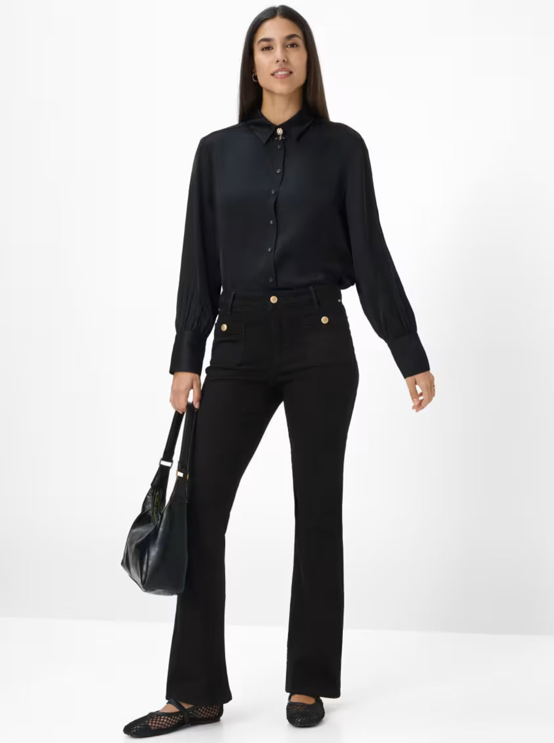 Shakira Pant in Black