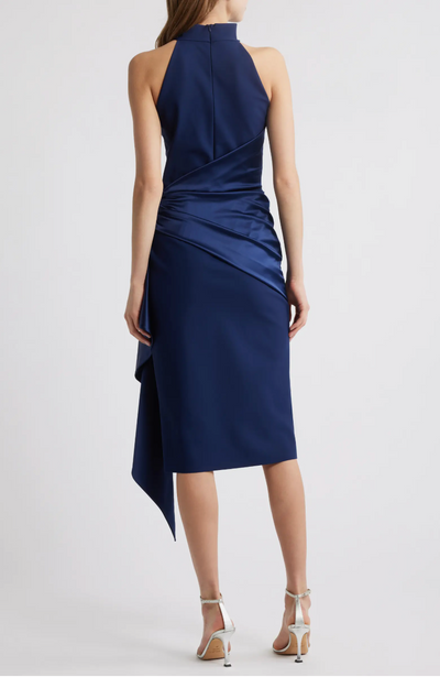 Gudairi Sleeveless Midi Dress In Blu Notte