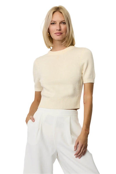 Elsie Pullover Sweater in Ivory