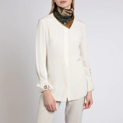 THE JAGUAR'S PARADISE SILK TWILL SCARF