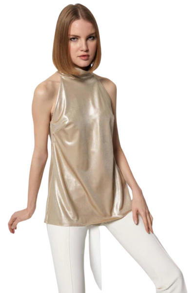 Tiffy Splendid Gold Shimmer Top