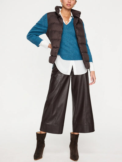 The Looker Layered V-Neck - Laguna Melange